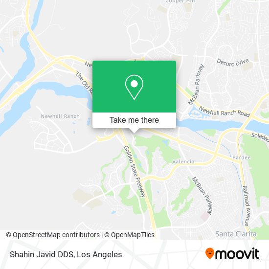 Shahin Javid DDS map