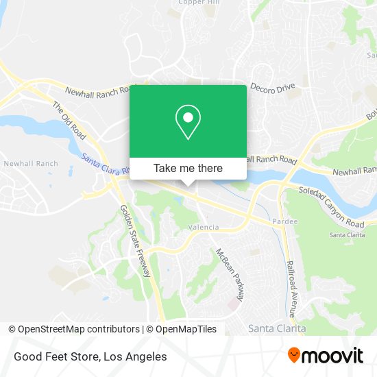 Mapa de Good Feet Store