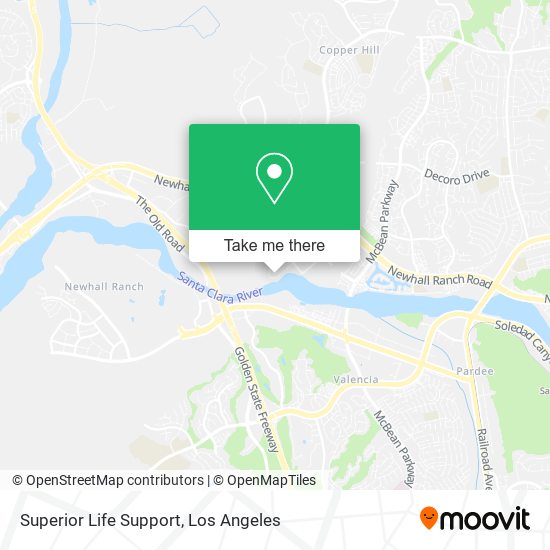 Superior Life Support map