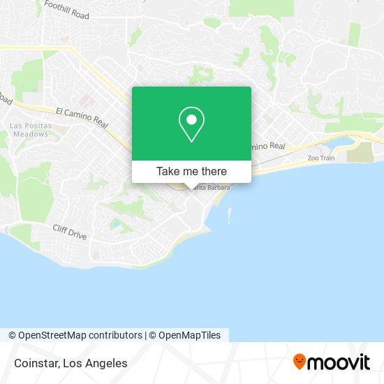 Mapa de Coinstar