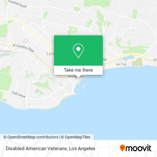 Mapa de Disabled American Veterans