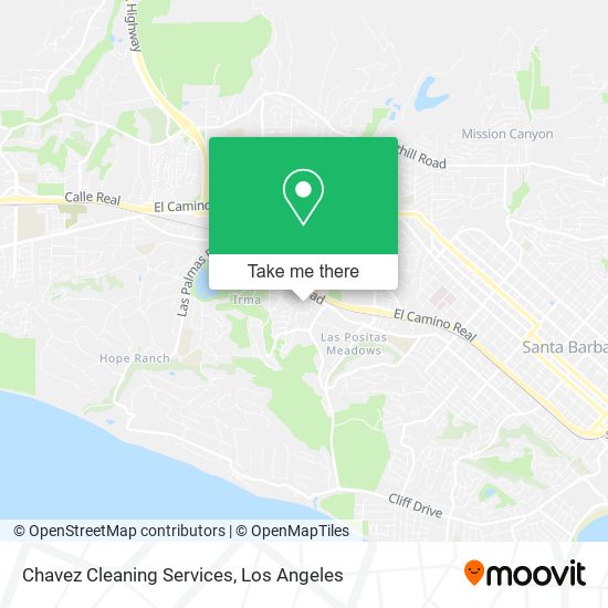 Chavez Cleaning Services map