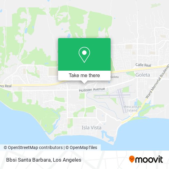 Bbsi Santa Barbara map