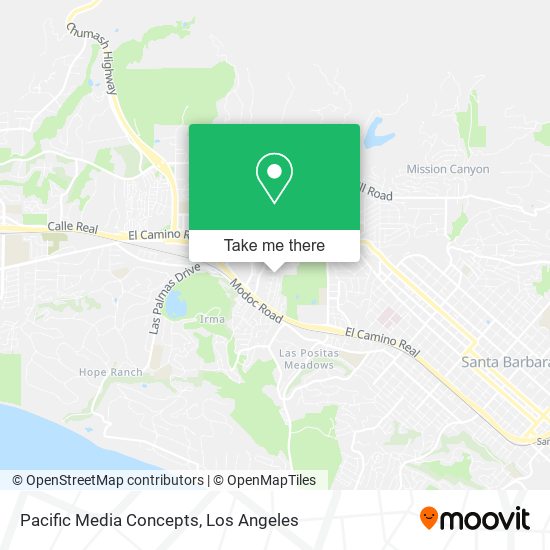 Mapa de Pacific Media Concepts