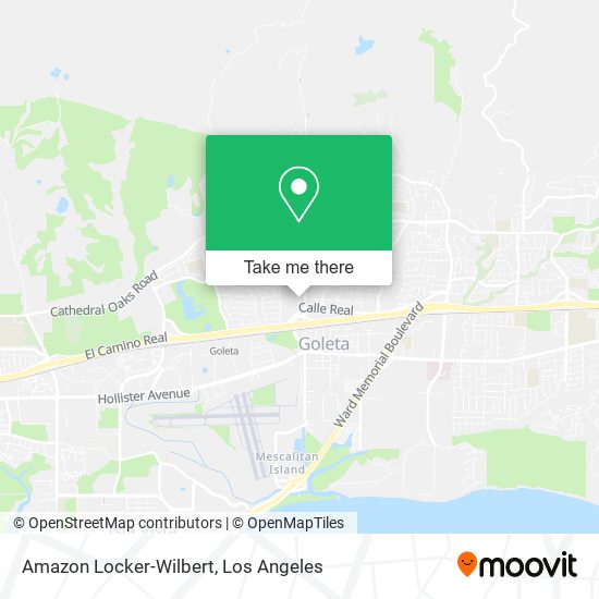 Amazon Locker-Wilbert map