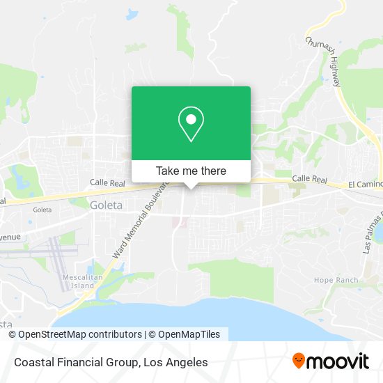 Coastal Financial Group map