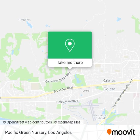 Pacific Green Nursery map