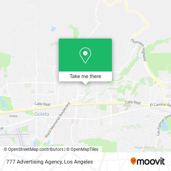 777 Advertising Agency map