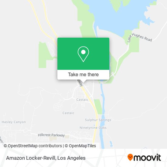 Amazon Locker-Revill map