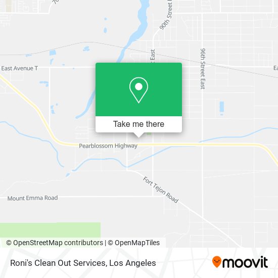 Mapa de Roni's Clean Out Services