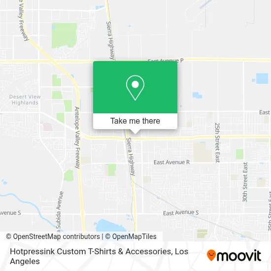 Hotpressink Custom T-Shirts & Accessories map