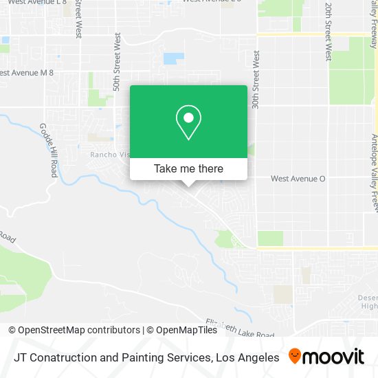 JT Conatruction and Painting Services map
