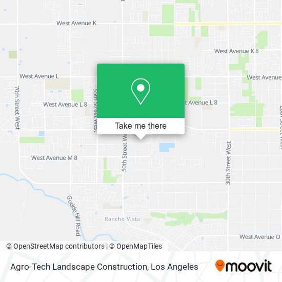 Agro-Tech Landscape Construction map