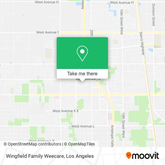 Wingfield Family Weecare map
