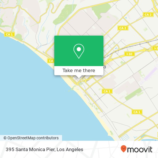 395 Santa Monica Pier map