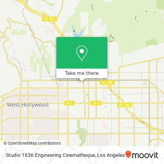 Studio 1636 Engineering Cinematheque map