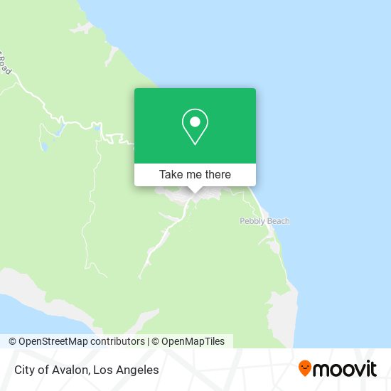 Mapa de City of Avalon