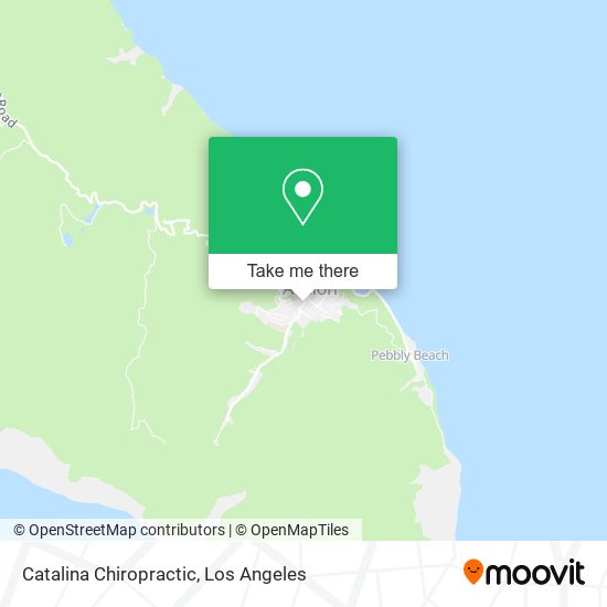 Mapa de Catalina Chiropractic