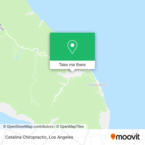 Catalina Chiropractic map
