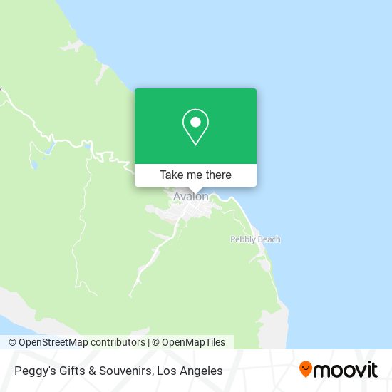 Peggy's Gifts & Souvenirs map
