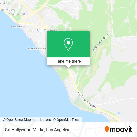 Mapa de Go Hollywood Media