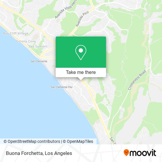 Mapa de Buona Forchetta