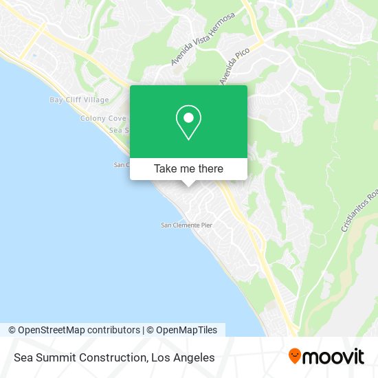 Sea Summit Construction map