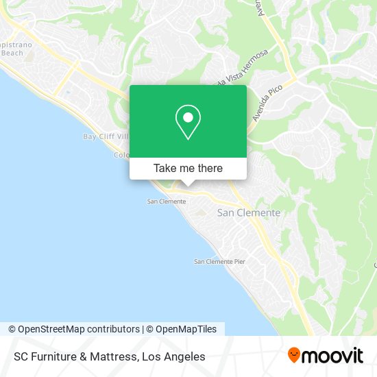 SC Furniture & Mattress map