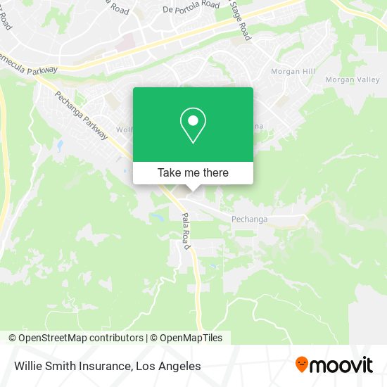 Mapa de Willie Smith Insurance