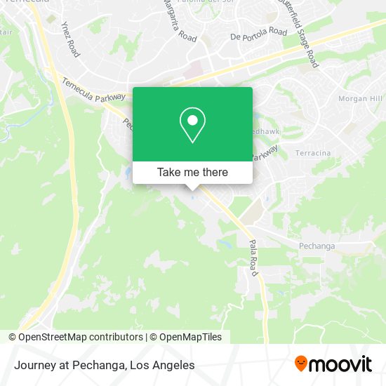 Journey at Pechanga map