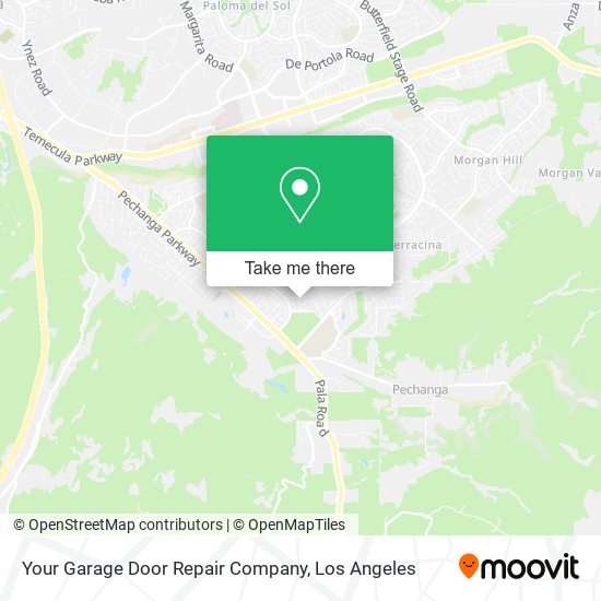 Your Garage Door Repair Company map