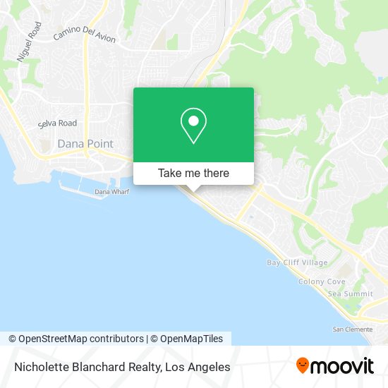 Nicholette Blanchard Realty map