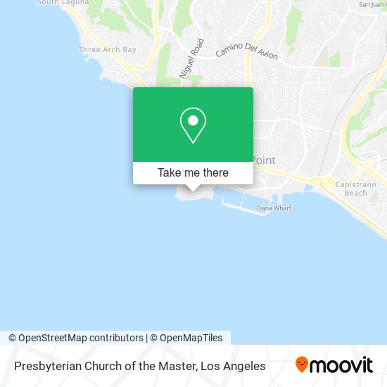 Presbyterian Church of the Master map