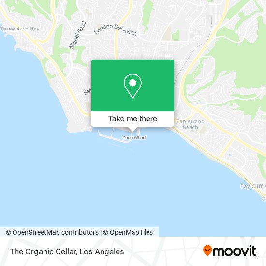The Organic Cellar map