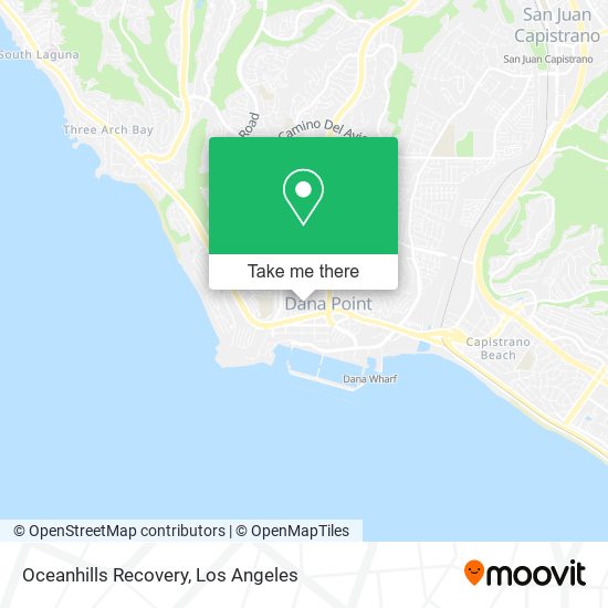 Oceanhills Recovery map