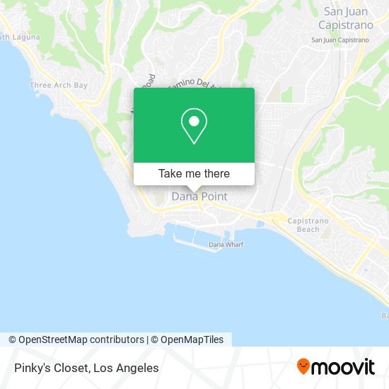 Mapa de Pinky's Closet