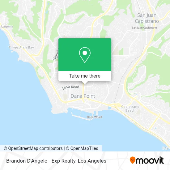 Brandon D'Angelo - Exp Realty map