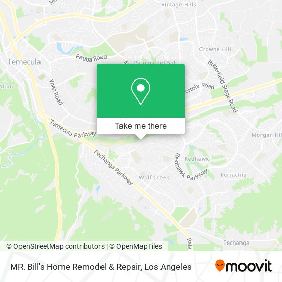 MR. Bill's Home Remodel & Repair map
