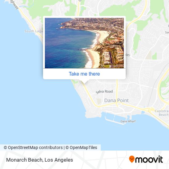 Monarch Beach map