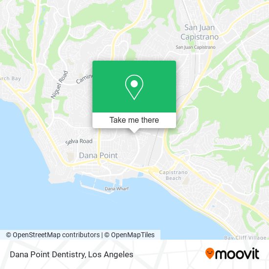 Dana Point Dentistry map