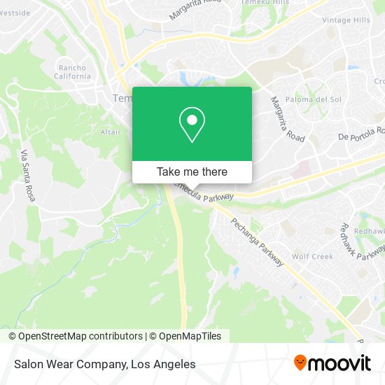 Salon Wear Company map