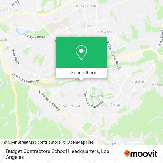 Budget Contractors School Headquarters map