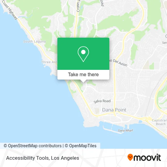 Accessibility Tools map