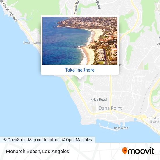 Monarch Beach map