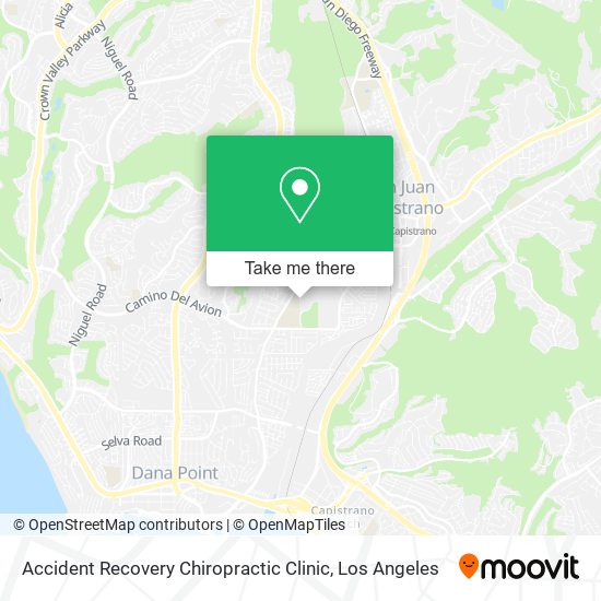 Accident Recovery Chiropractic Clinic map