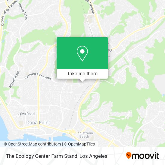 Mapa de The Ecology Center Farm Stand