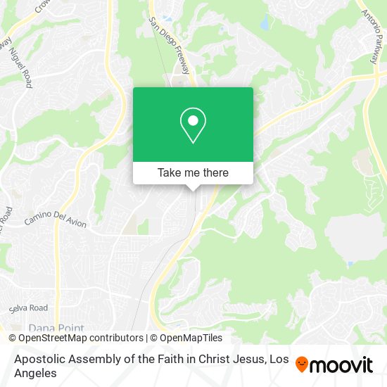 Apostolic Assembly of the Faith in Christ Jesus map