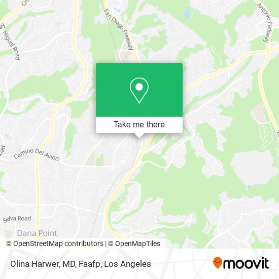 Olina Harwer, MD, Faafp map
