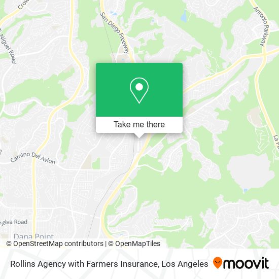 Mapa de Rollins Agency with Farmers Insurance
