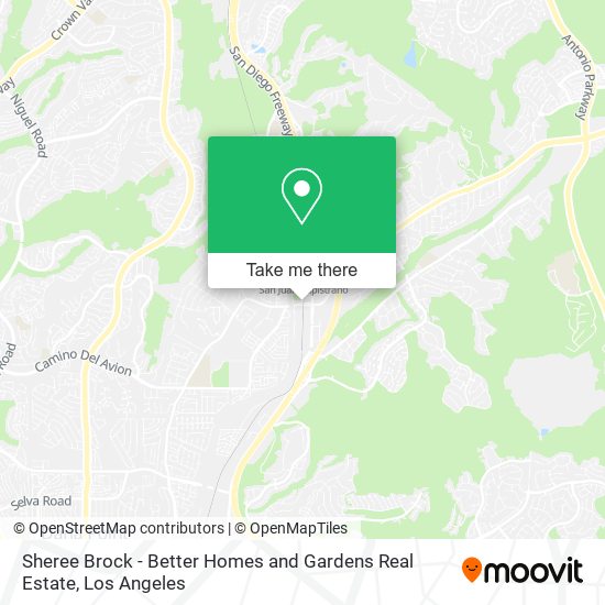 Mapa de Sheree Brock - Better Homes and Gardens Real Estate